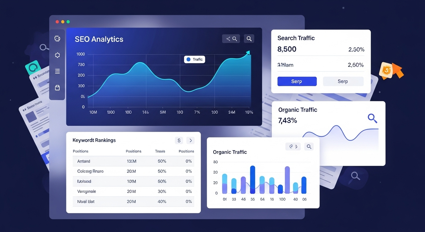 Professional SEO Analytics Dashboard